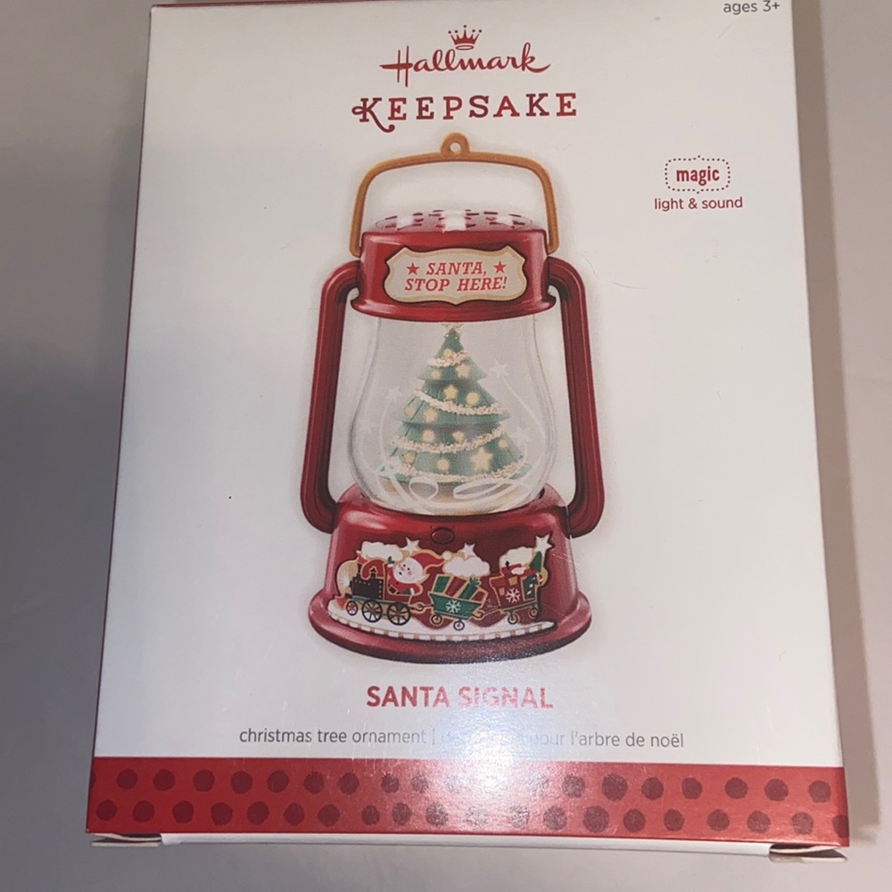2013 Santa Signal Hallmark Keepsake Christmas tree 🎄 ornament.